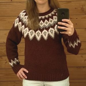 Ragg wool fair isle sweater - L.L. Bean